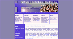 Desktop Screenshot of mbministries.org